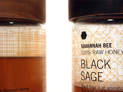 Savannah Bee Packaging honey packaging
