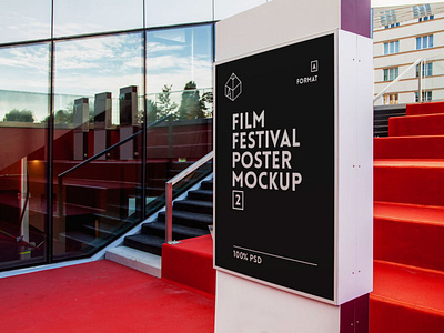 Free Film Festival Poster Mock-Up 2