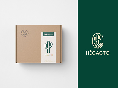 Hecacto Plant kit Package Design