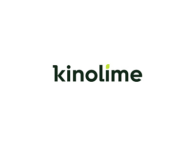 Kinolime - Fresh Fruit branding design flat fresh fruit garden gardening green leaf lemon lime logo minimalist modern nature simple wordmark