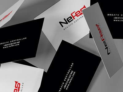 Nefes Breath Controller logo branding corporate identity