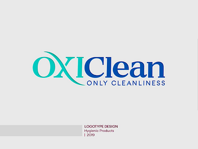OxiClean Logotype logo branding graphic design