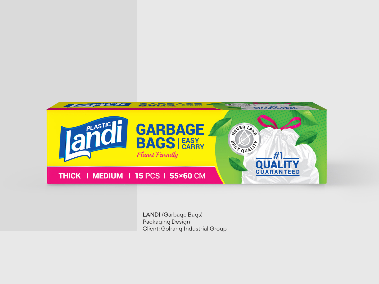 Garbage Bags Packaging Design by Zahra Khosravi on Dribbble