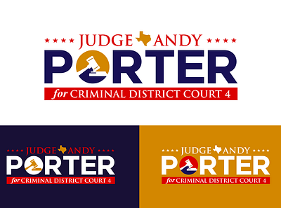 Political Judge Logo banner democrats design door hanger election logo political political logo poster republicans yard sign