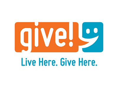 Give! Logo colorado springs design rangers fundraiser indy give! logo newspaper non profit nonprofit