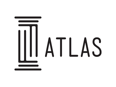 Atlas Prep logo concept #2 atlas design rangers education logo school