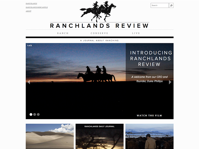 Zapata Ranch Website blog bw horse ranch sleek web zapata