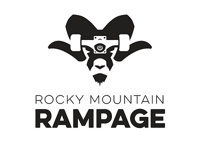 Rampage colorado colorado springs concept design rangers logo skateboarding