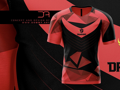 Shanghai Dragons 2019 Concept Jersey