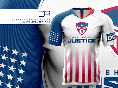 Washington Justice 2019 Concept Jersey 2019 jersey concept concept jersey jersey washington washington justice