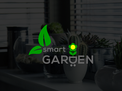 Online Based gardening Service logo abstract logo branding flower logo garden logo garden service logo green logo illustration logo vector