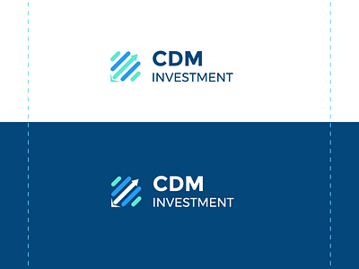 CDM INVESTMENT LOGO IDEA 3d logo design abstract logo brand consulting logo branding modern logo