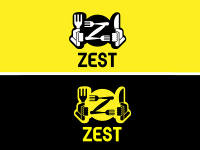 Z Letter Based Restaurant Logo Idea. branding restaurant app logo restaurant logo z letter restaurant logo z logo