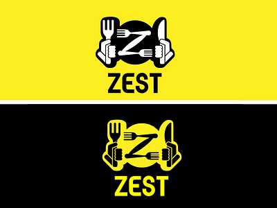 Z Letter Based Restaurant Logo Idea.