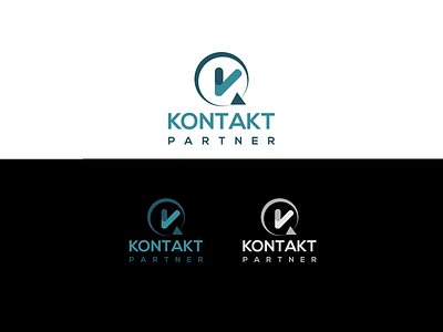 K letter Based Abstract Logo For Telecom Company