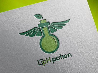 LipH Potion Logo Design branding design graphic design logo logo design