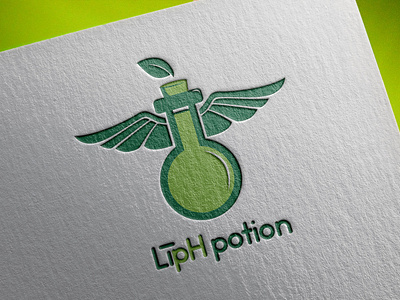 LipH Potion Logo Design