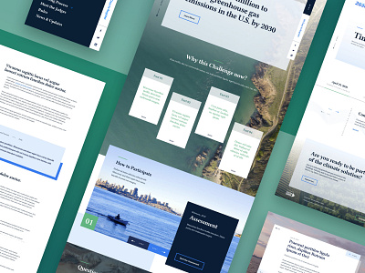 2030 Climate Challenge - Web Design