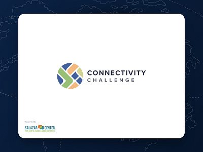 Connectivity Challenge Logo branding challenge connect environment human logo nature