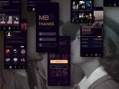Mubi redesign 3 cinema cinema 4d classic design design app development iconic inspiration mubi netflix redesign redesigned ui ux visual