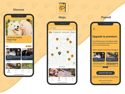 Pet mobile app