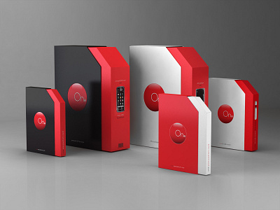 ONE Mobile Packaging art direction brand design branding design packaging packaging design