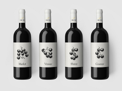 Alphabet Wine labels art direction design illustration packaging design wine label