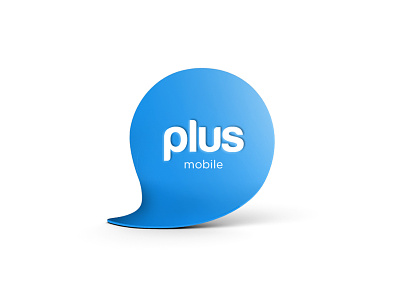 Plus Mobile Logo design logo logo design logotype mobile