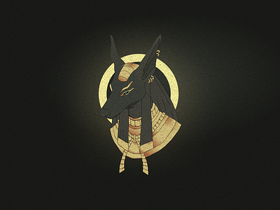 Anubis - Lord of The Afterlife branding design figma illustration landingpage logo ui ux vector