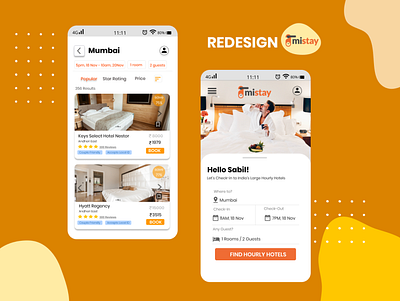 #Redesign - Mistay app booking design hotel mobileapps redesign ui userinterface ux