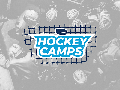 Hockey Camps Logo design logo vector