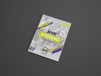 MVP Strong: 2018 In Review magazine design