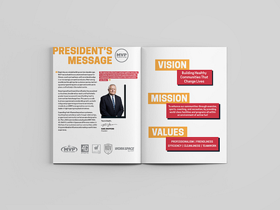 MVP Strong: 2019 In Review - Intro Spread editorial design layout design magazine design