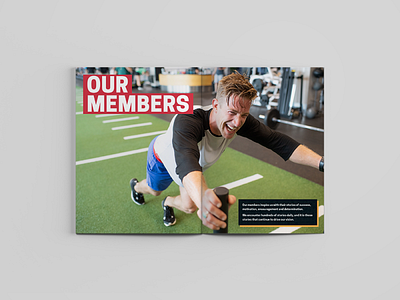 MVP Strong: 2019 In Review - Members Spread editorial design layout design magazine design