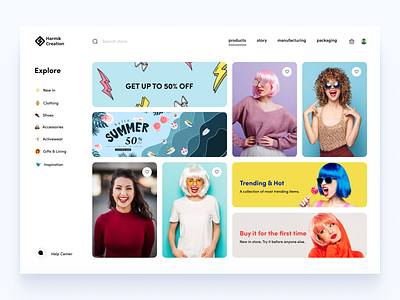 Wigs - Ecommerce Website UI 3d animation app behance branding design dribbble free graphic design icon illustration logo motion graphics new ui ux vector web