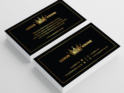 business card design vector