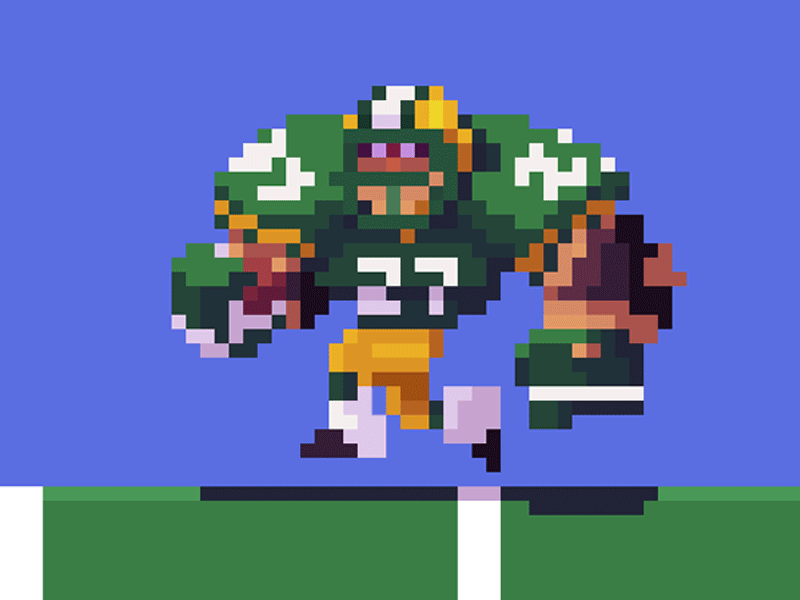 Football Running! foobtall pixel pixel art