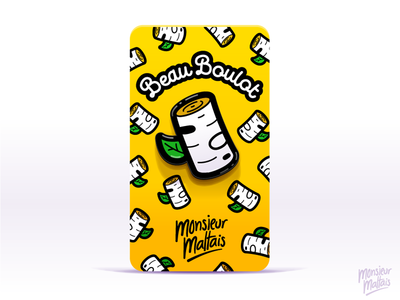 Beau Boulot Enamel Pin