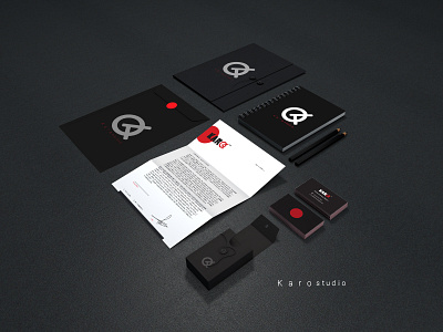 Karo Studio adobe illustrator branding business business card design identity logo studio video