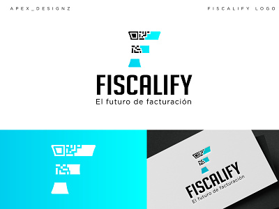 Fiscalify Logo (Letter 'F' + QR code)