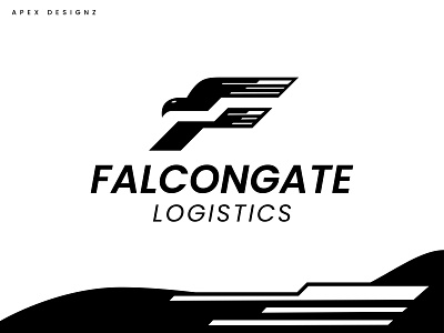 Falcongate Logistics - Minimalist logo brand identity design logo logo design minimalist minimalist logo