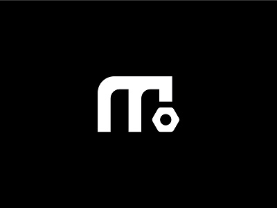 M blackandwhite design graphic logo logomark logotype m mark minimal modern logo simple symbol technical vector