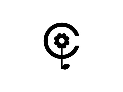 Clean Cup Co c design eco flower friendly graphic key line logo mark modern logo reusable symbol top logo