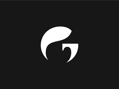 G black branding design identity design logo mark minimal symbol vector white
