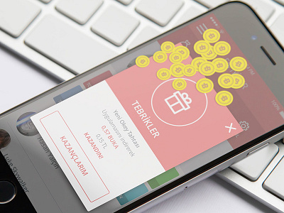 Earn Money App Screen android application flat ios mobile money screen ui