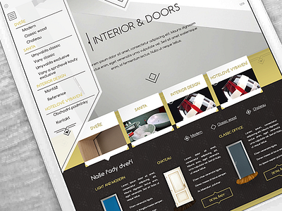 Doors and Interior eshop luxury modern responsive shop style