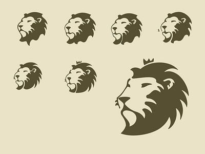 Another lion progress lion logo progress