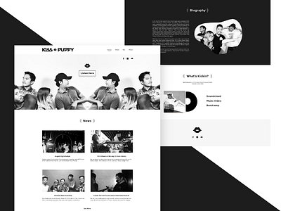 Kiss Puppy Web Design landing page web design webdesign website website design