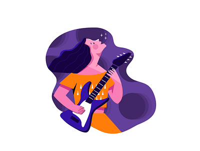 Music Lover illustration vector