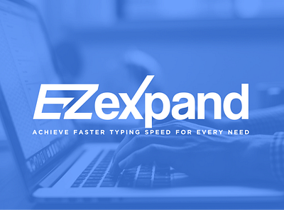 EZ EXPAND app branding design icon illustration logo minimal typography ux vector